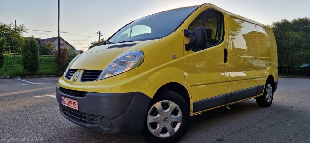 Renault Trafic 2.0,  114cp, model lung, euro 5