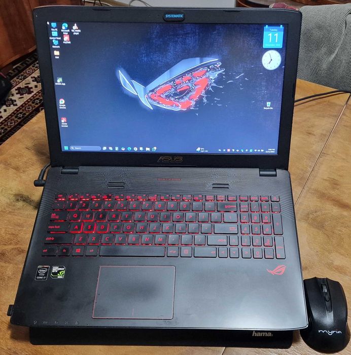 Laptop gaming Assus GL 552JX cu acumulator nou