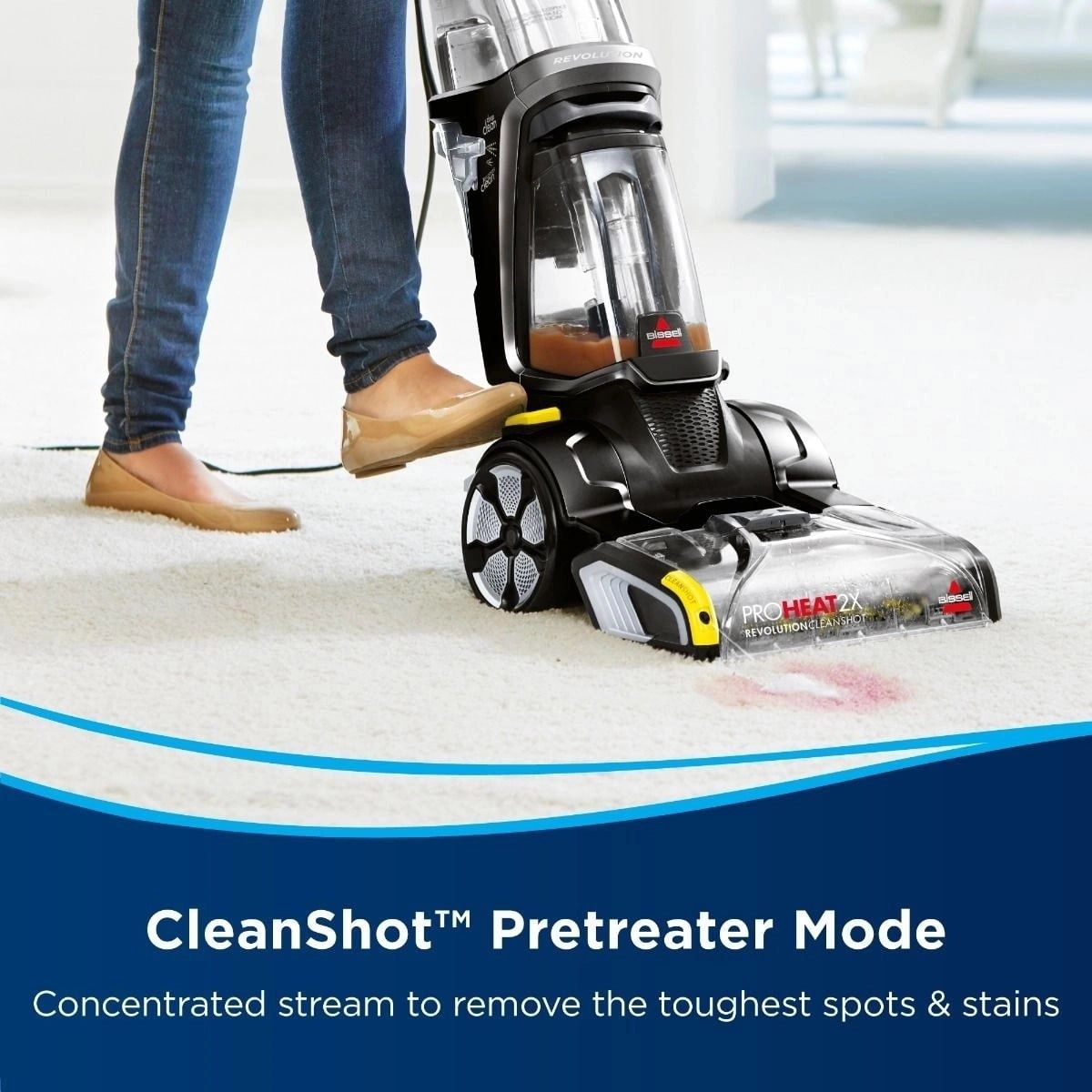 Моющий пылесос Bissell 2066E ProHeat, для чистки ковров