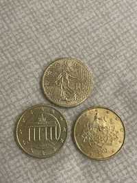 Monede 50 euro cent 2001-2002