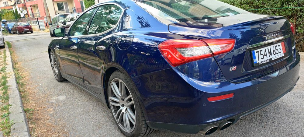 Maserati Ghibli 3.0 S Q4 BI TURBO 410 кс 63000 км РЕАЛНИ!