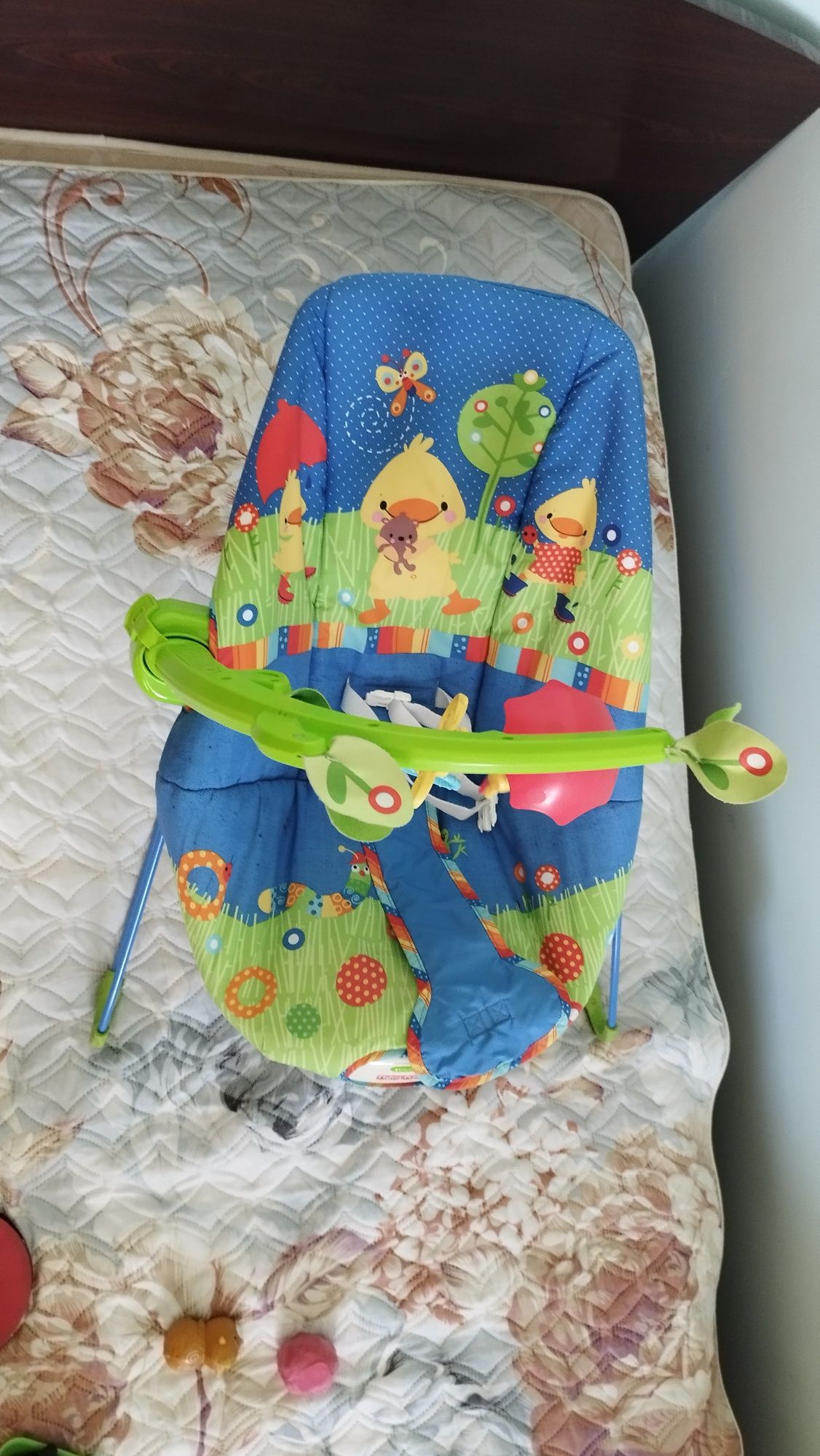 Шезлонг люлка за бебе Fisher Price