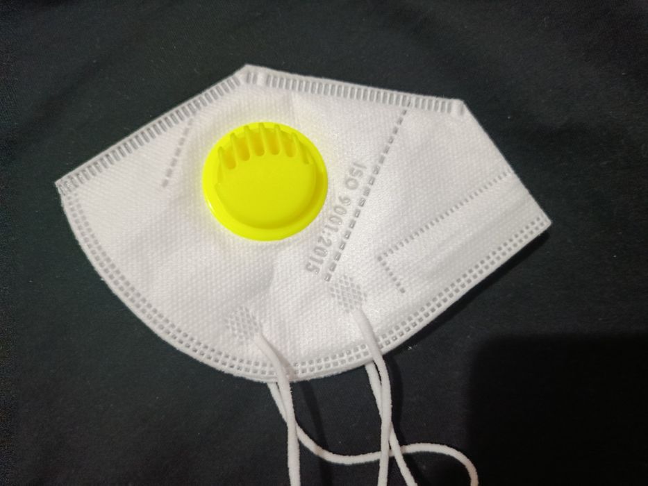 Маска с Респиратором и клапаном KN 95.  Защитная маска  от LaLaku .