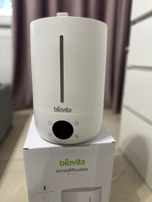 Umidificator de cameră cu senzor de umiditate Biovita Top Mist, 4.5L