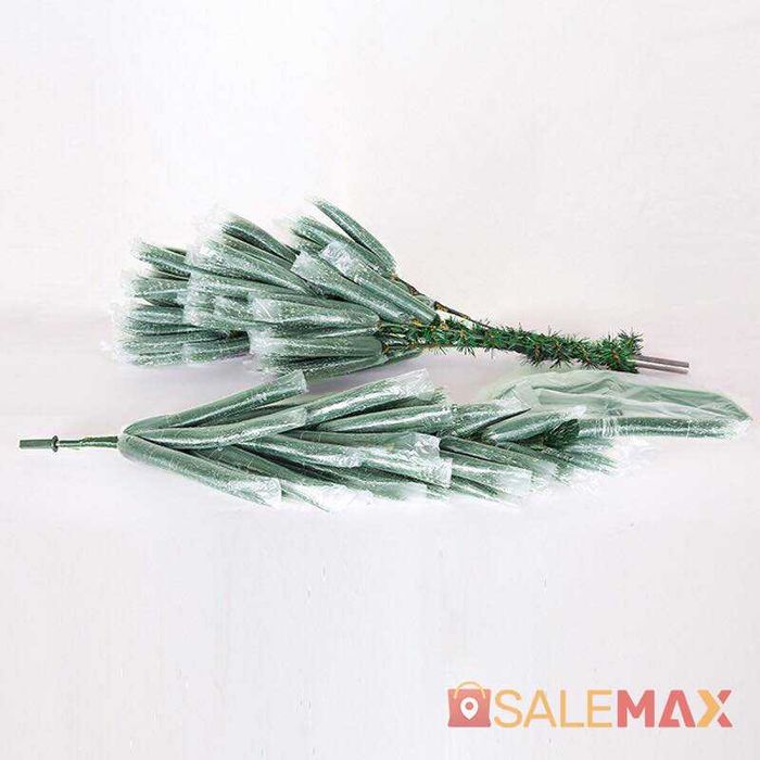 Изкуствена Коледна Елха Жилкова със Сняг / Заснежени Връхчета