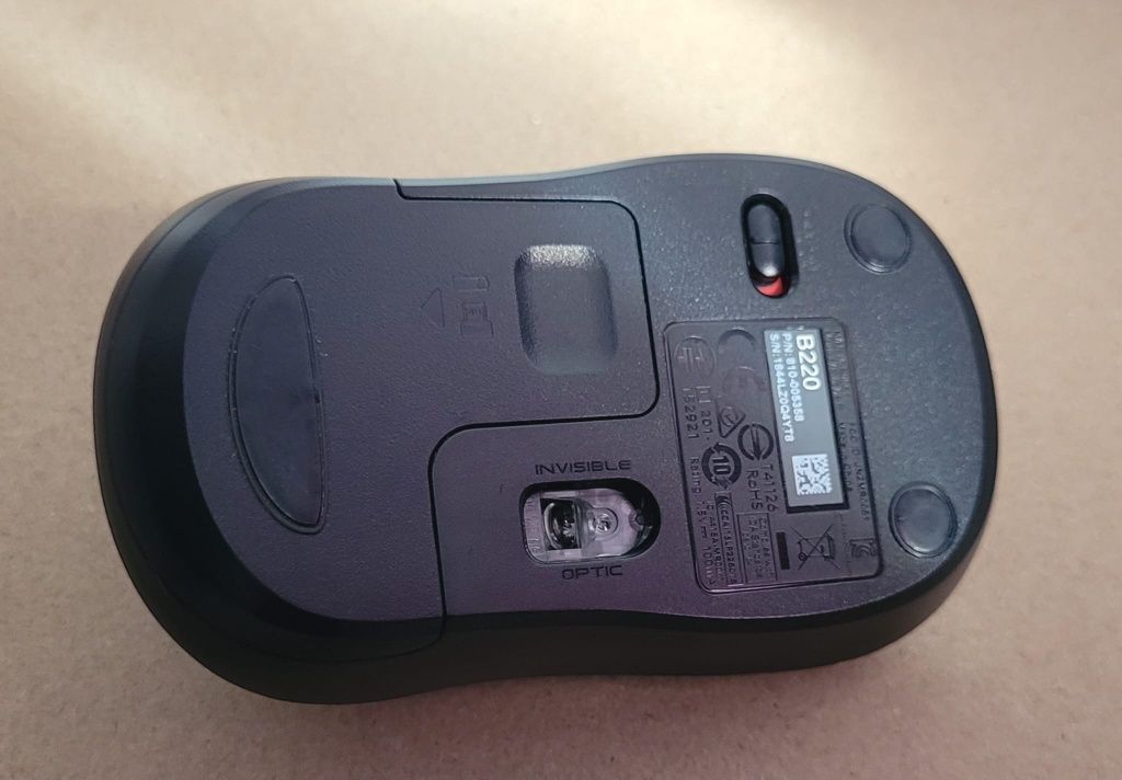 Mouse wireless Logitech soft b220