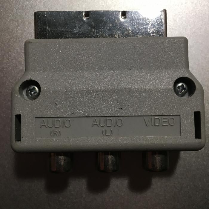 adaptor Euro Scart - component Sony Play Station 3 RCA nou