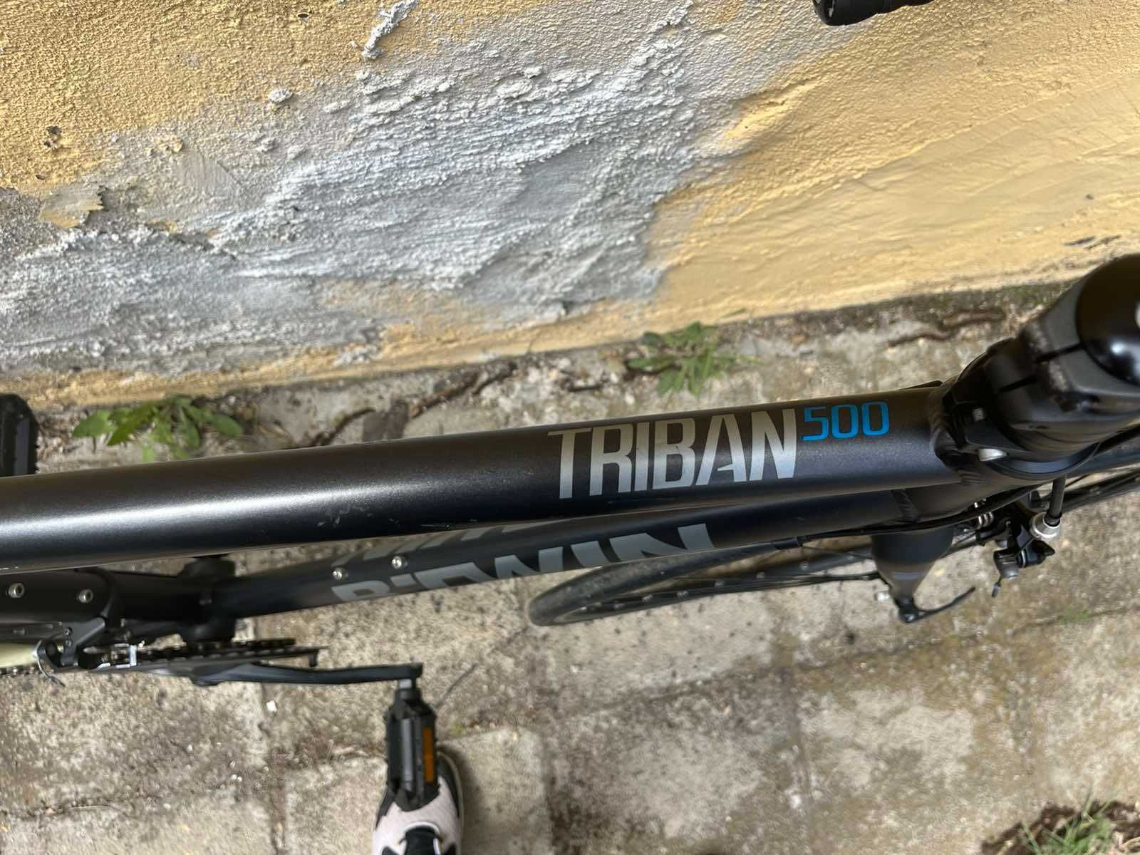 Шосеен велосипед B'Twin Triban 500