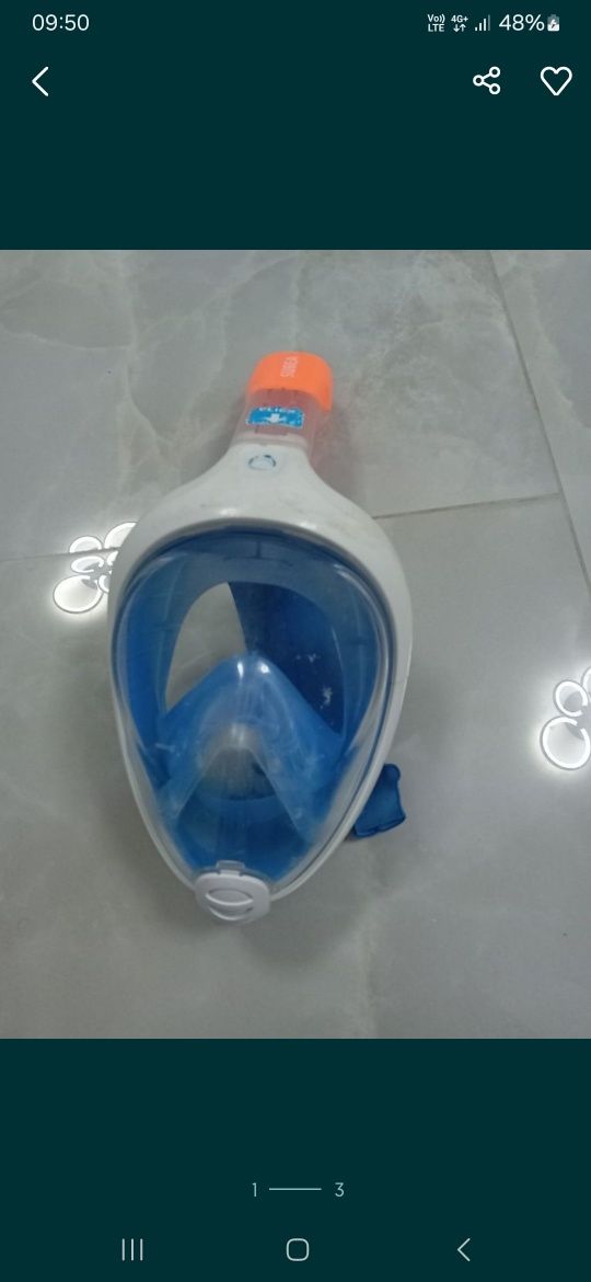 Masca apa snorkeling scufundari Subea, adulti sau copii