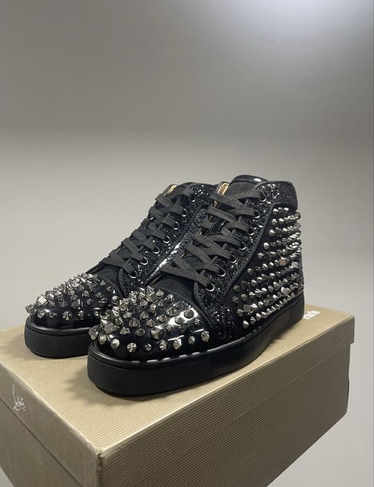 Christian Louboutin High Black Suede