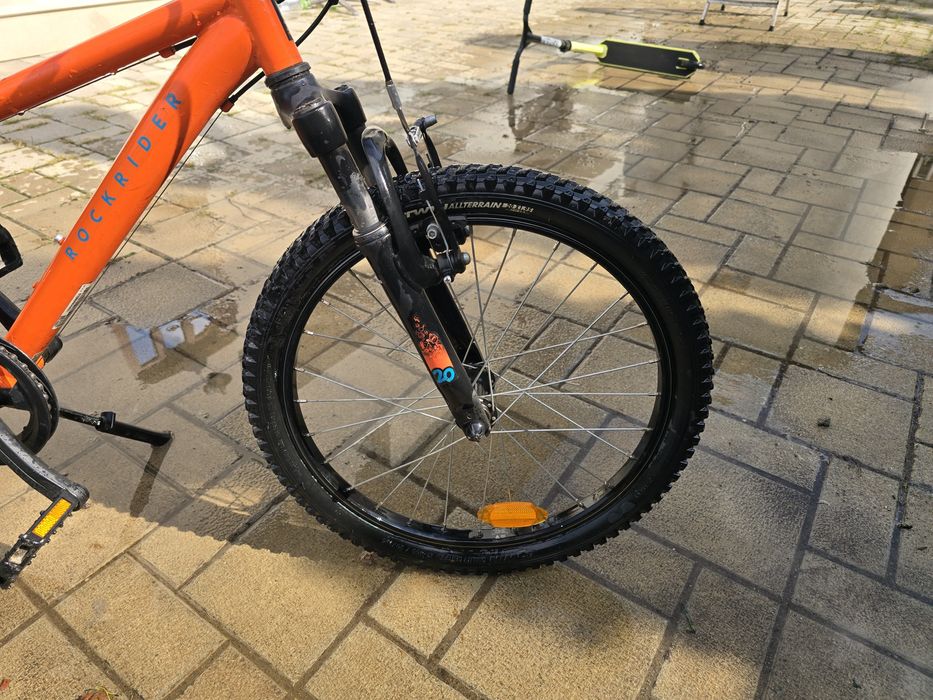 Bicicleta MTB copii Rockrider roti 20