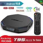 ТВ Бокс T95 Plus 4GB/32GB, And 11 LED digital Rockchip RK3566, Dual Wf