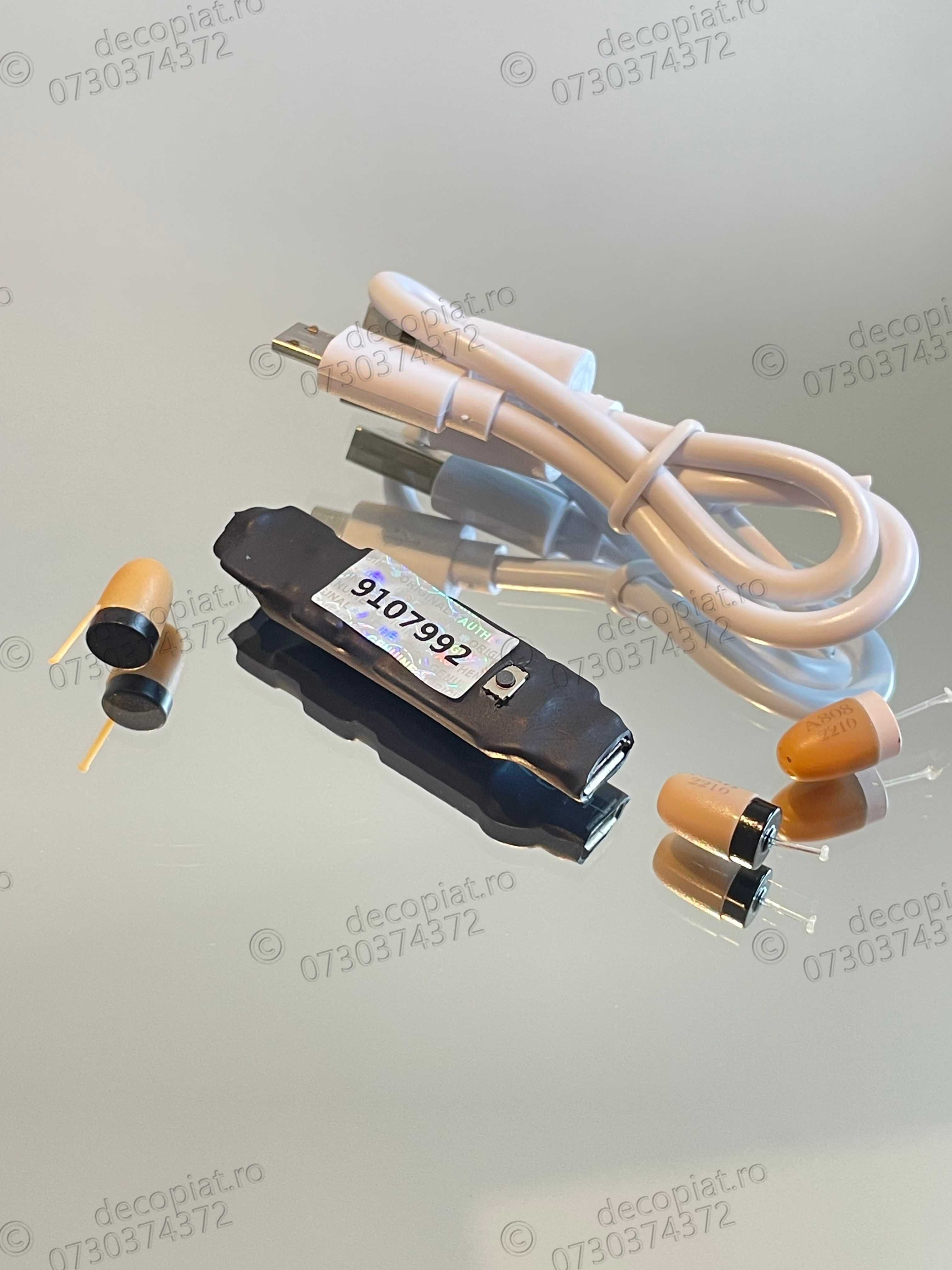 Mini-casca japoneza MC3500 + stick Bluetooth casca copiat MODEL 2025
