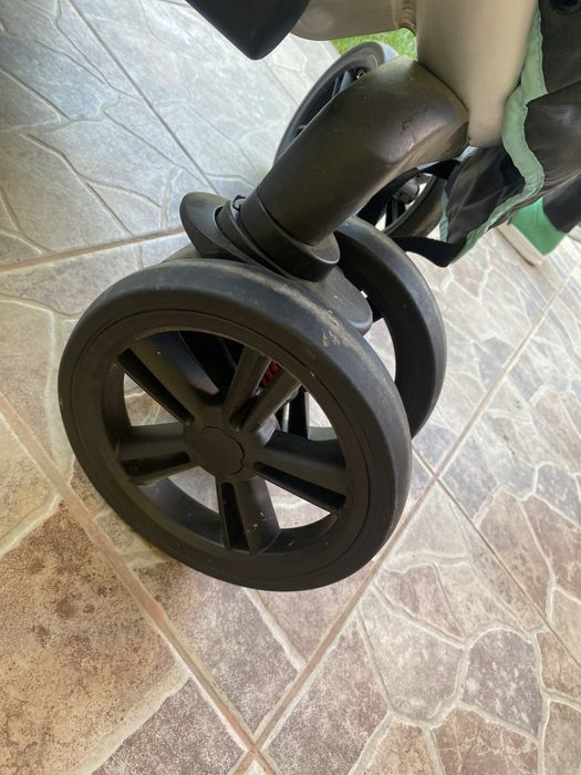 Carucior Graco gri cu turcoaz