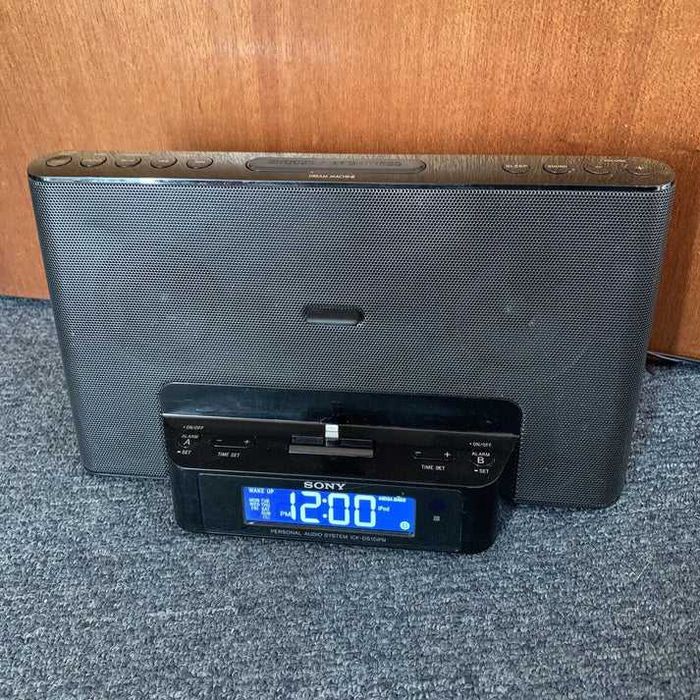 Sony ICF-DS15iPN Radio Ceas Deşteptător iPod iPhone Dock Con Lightning