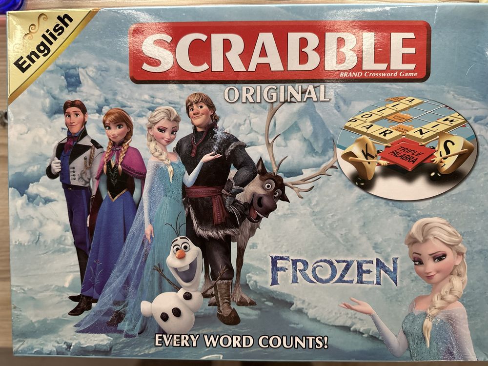Специално издание игра Scrabble Frozen
