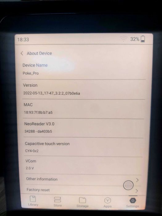E-Reader Onyx BOOX Poke Pro – E-Ink de 6", Android și Iluminare Duală