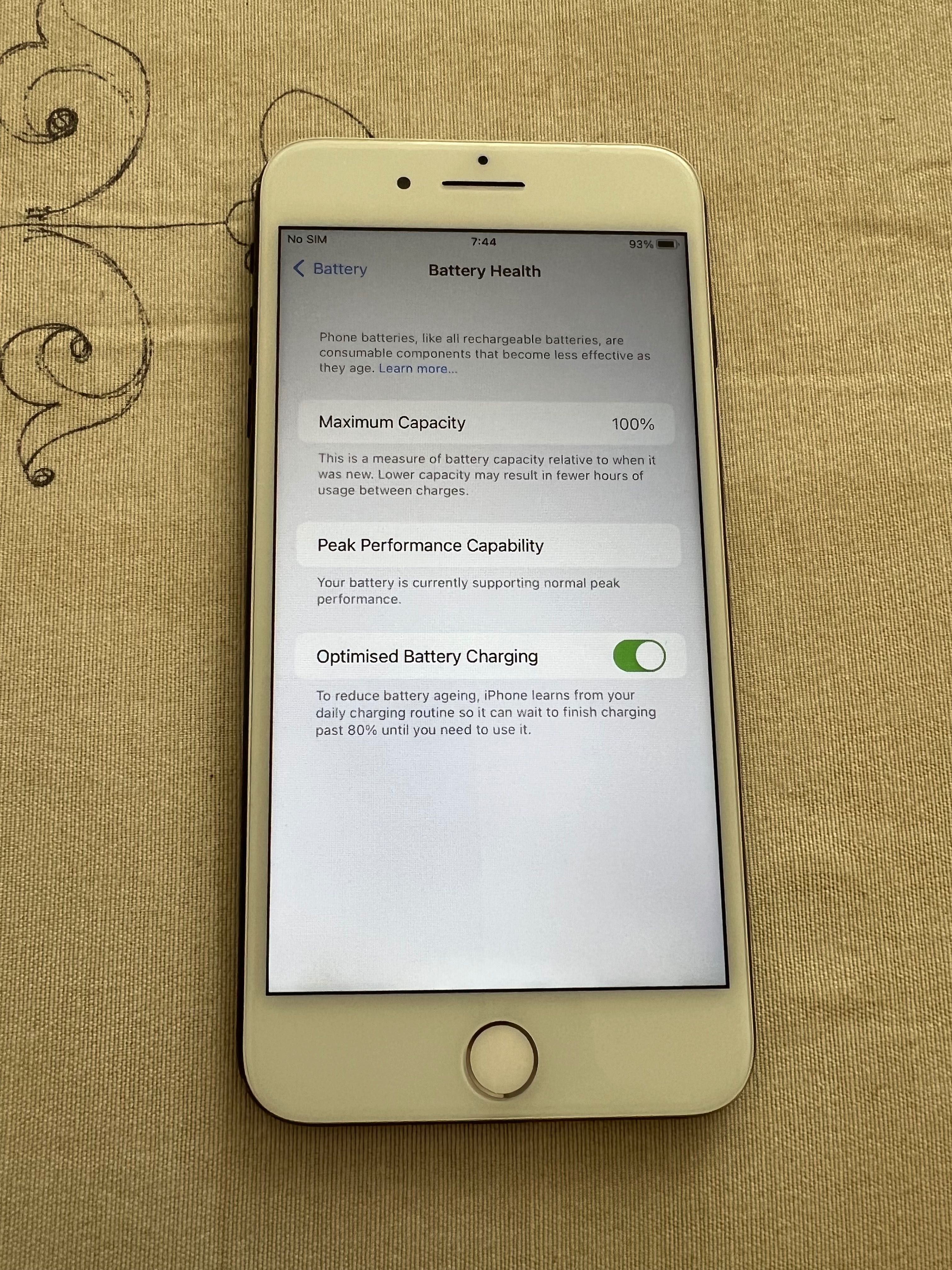 iPhone 7 Plus-128 GB,мод.А 1784,батерия 100%