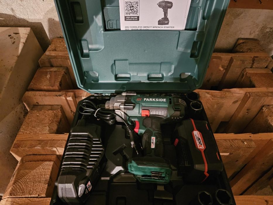Акумулаторен Ударен Гайковерт PARKSIDE 20V  400Nm