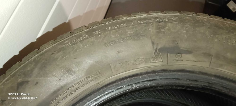 Set 4 anvelope 225.55.16 DOT 2023