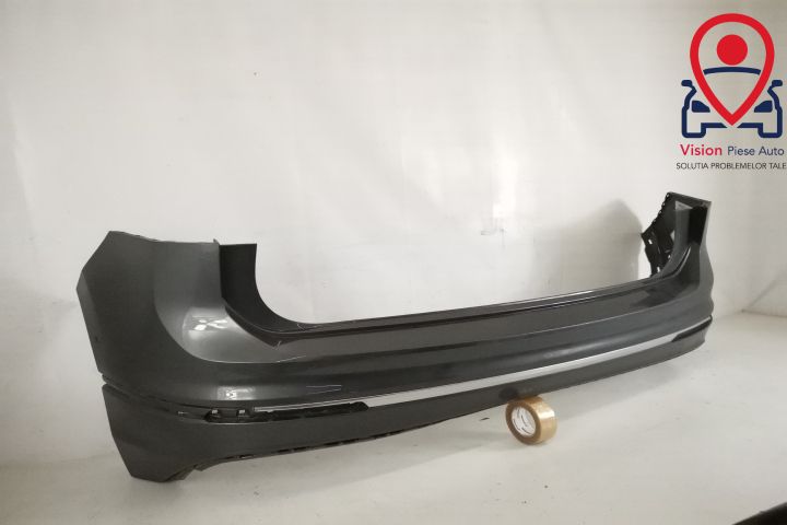 Оригинална задна броня със сензори и фуста в добро състояние Фолксваге