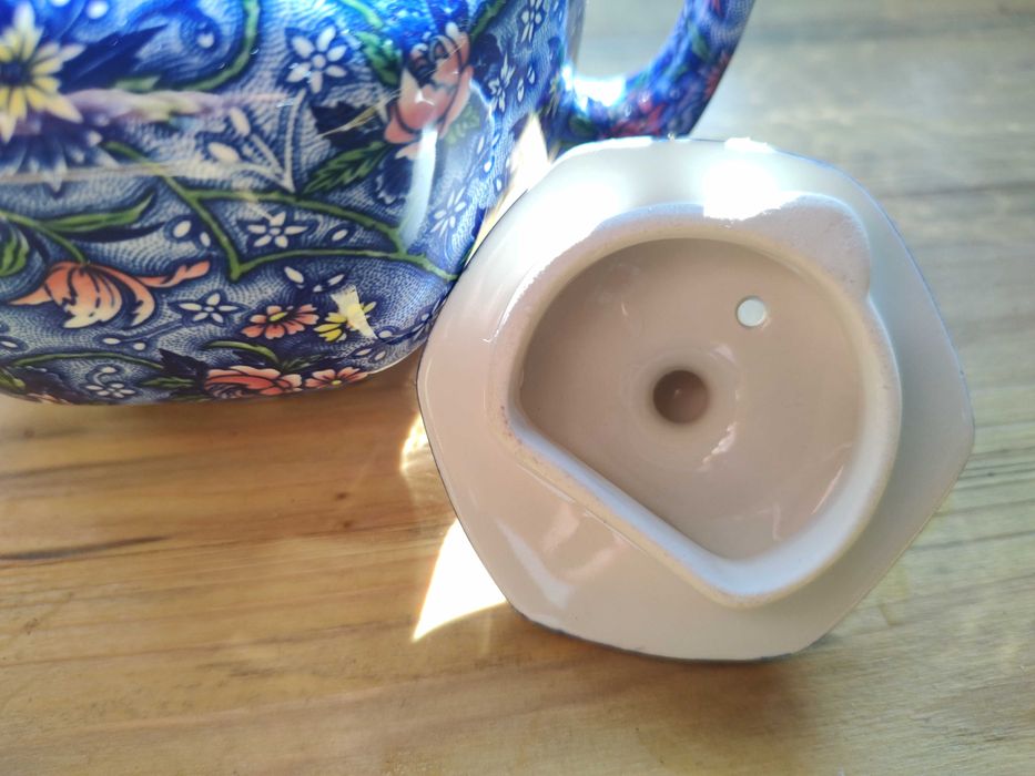 Ретро чайник на Sadler Chintz