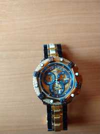 Ceas cronograf Invicta Huracan blue/gold 52mm BLACK FRIDAY