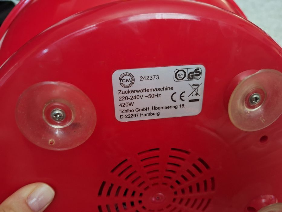 Aparat vată de zahăr TCM.