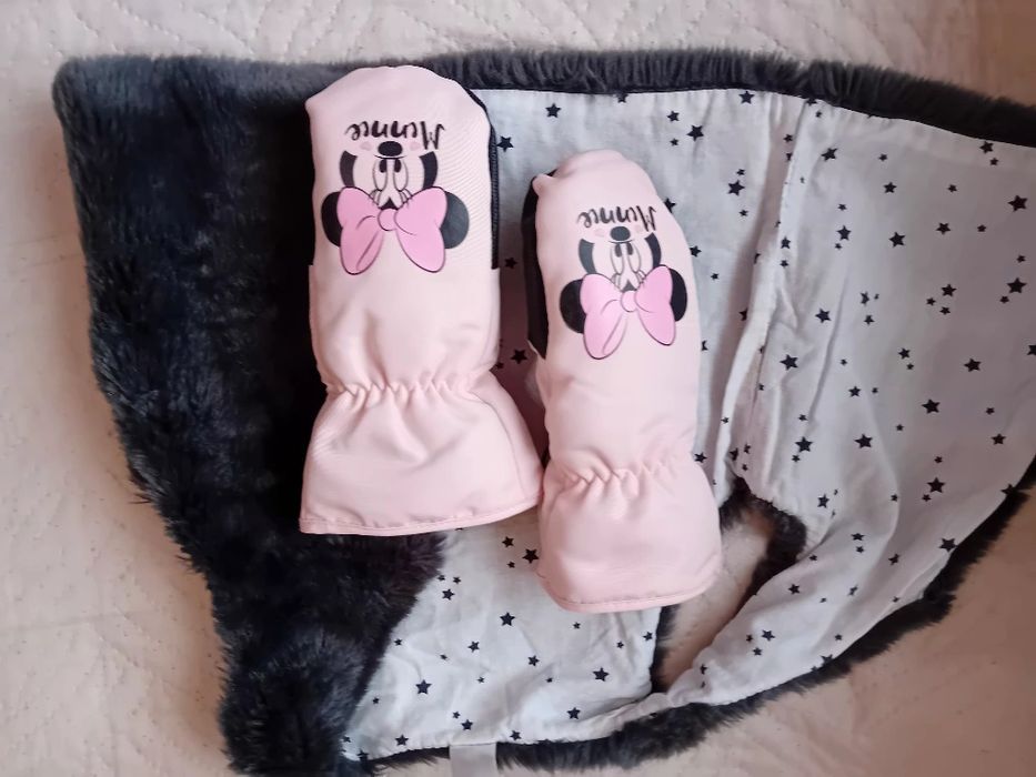 Топло елече с подарък ръкавички за ски 2 год