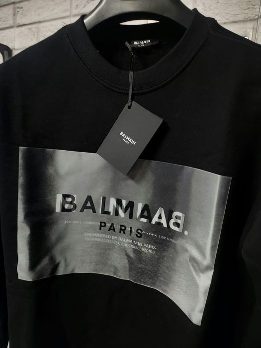 Balmain блуза с дълъг ръкав