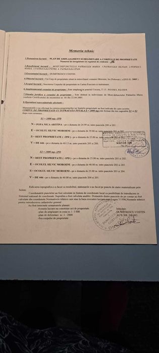 Teren de vanzare Zona PADINA
