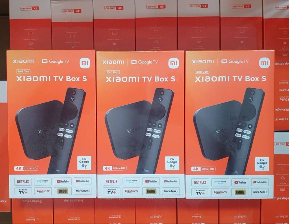 TV приставка Xiaomi Mi TV Box S 2nd Gen 4К Глобальная версия