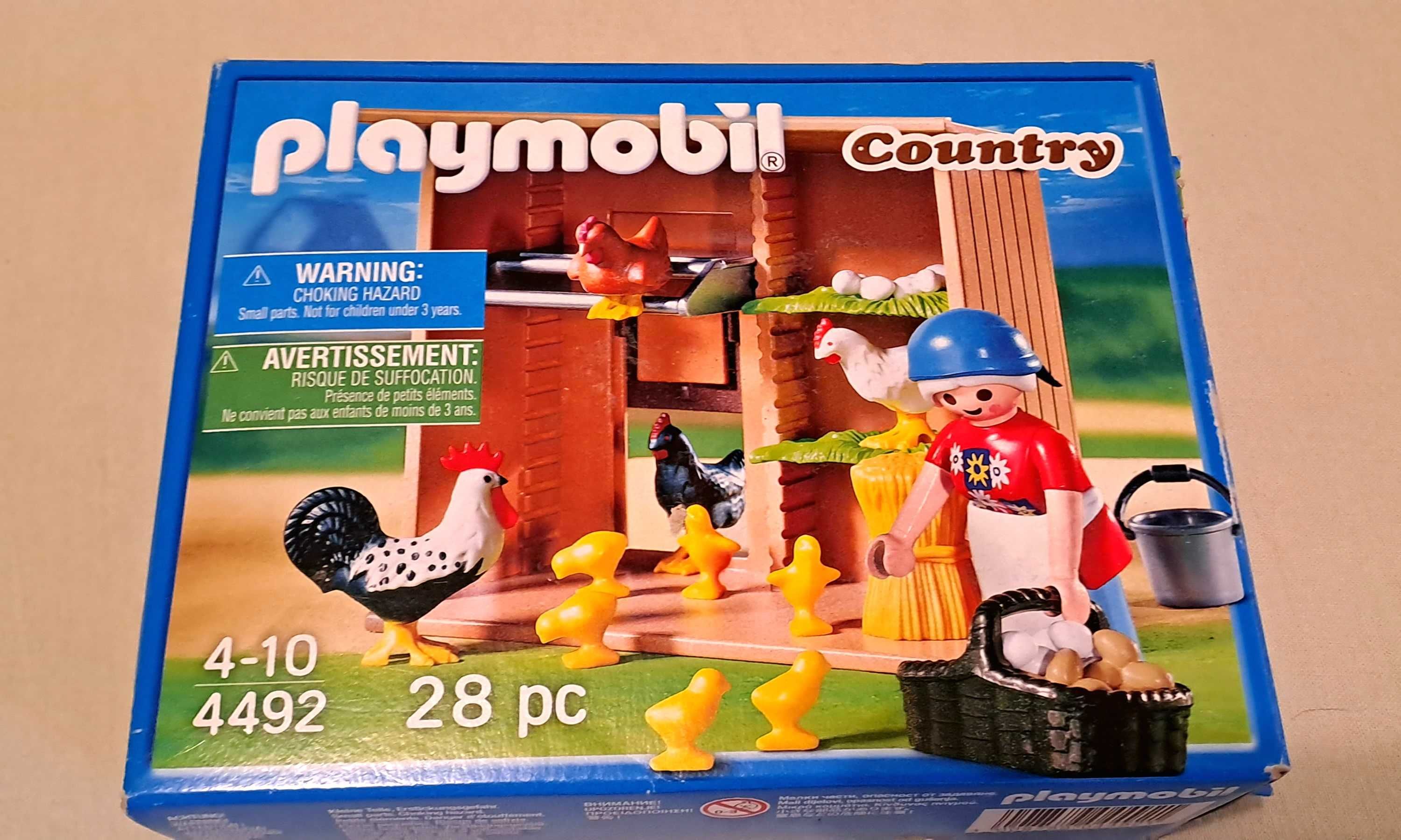 Два конструктора Playmobile - "Пирати" и "Ферма - кокошарник"