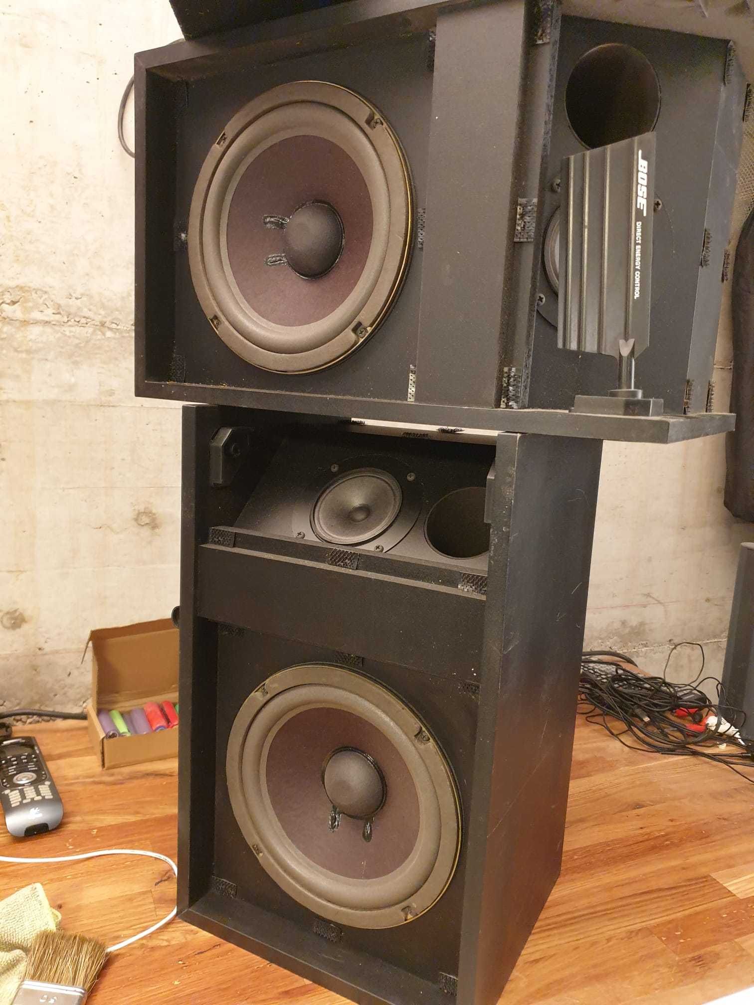 boxe vintage si subwoofer, anii 70-80 Bose, Jamo, QIn, Kenwood