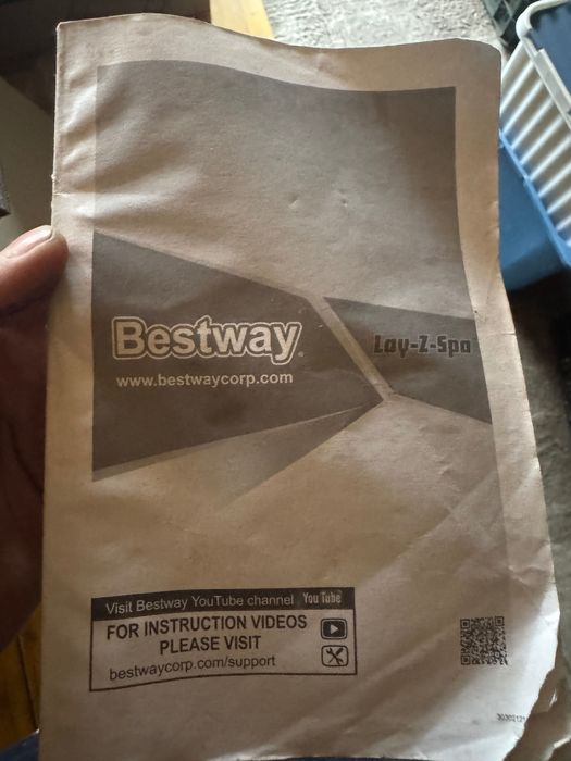 Pompă jacuzzi gonflabil bestway Lay-Z-Spa