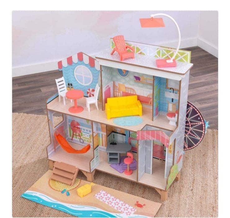 Casuta Distractiva de la Plaje - Fun Beach House cu Roata Ferris Wheel