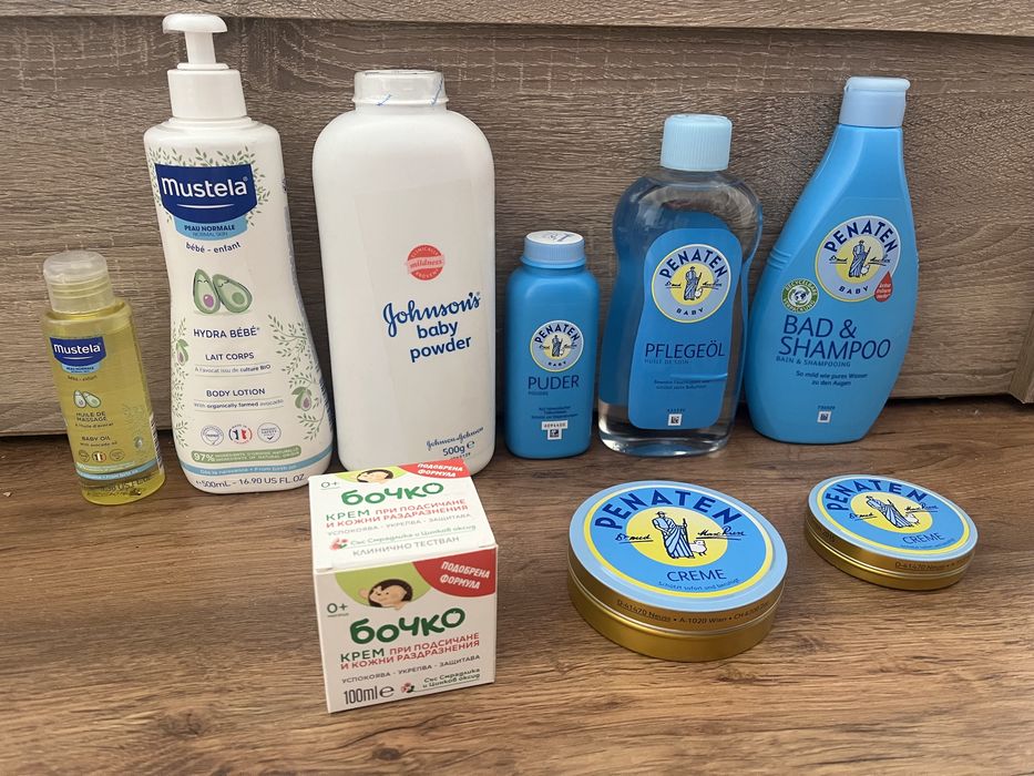 Бебешка козметика Penaten, Mustela