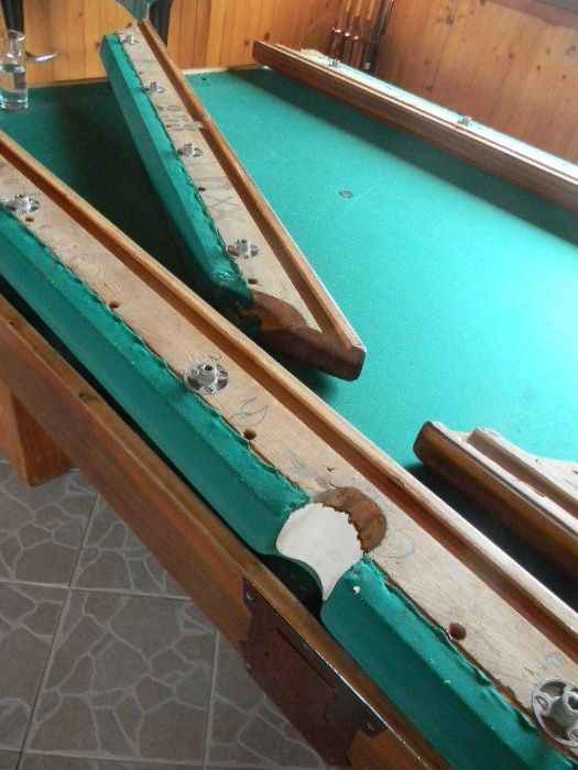 postav reparatii masa de biliard / mante cauciuc, jgheaburi