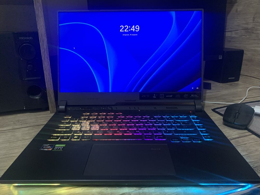 asus rog strix g513 16ram/1000 gb