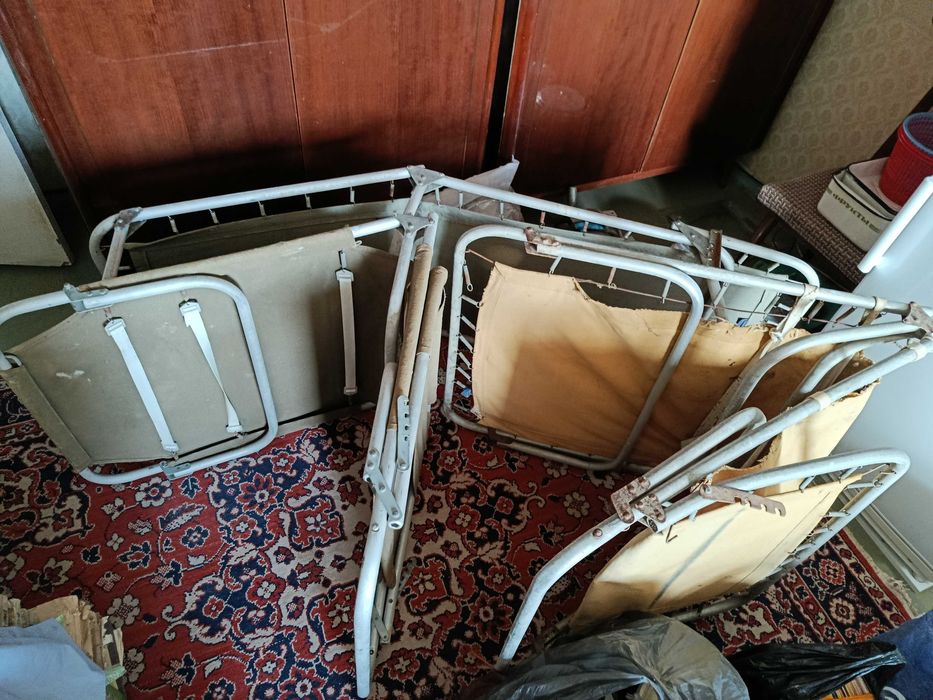 Раскладушки 4 шт БУ