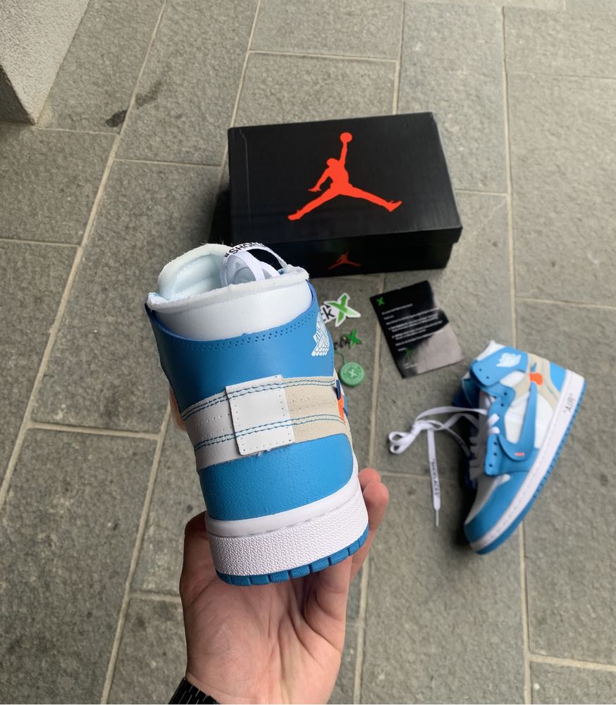 Sneakers Jordan 1 Off-White University Blue