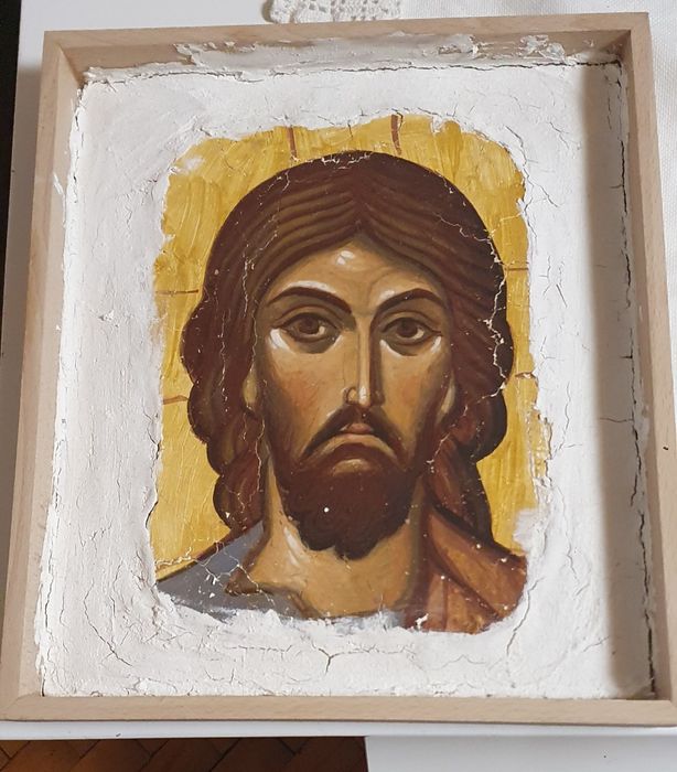 Fresca, icoana cu mantuitorul Isus Hristos