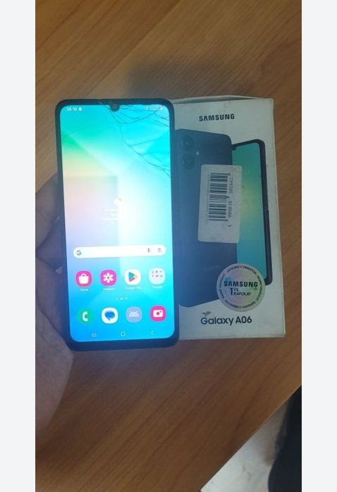 Samsung Galaxy A06 8/128GB Black 2025 Orginal Veitnam Holati Yaxshi