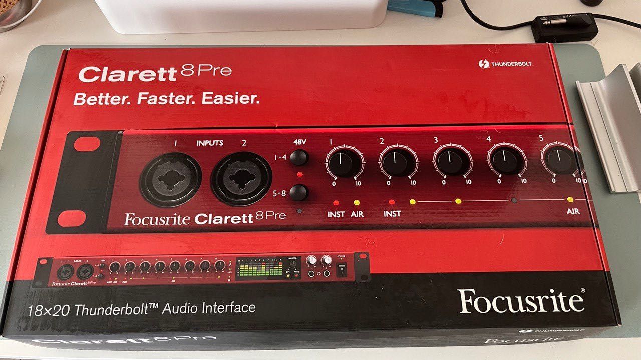 Focusrite Clarett 8Pre Audio Interface