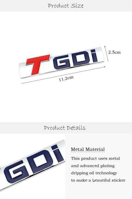 emblema Hyundai Kia Rexton - Turbo T-GDI