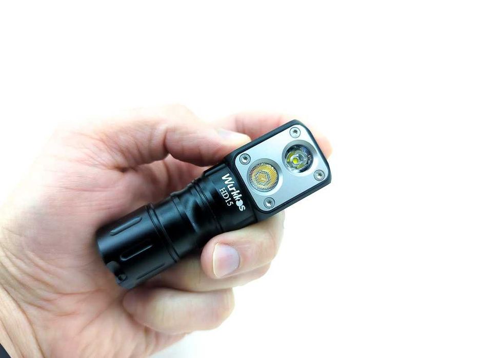 Wurkkos HD15 Dual LED cu lentila TIR  - full set