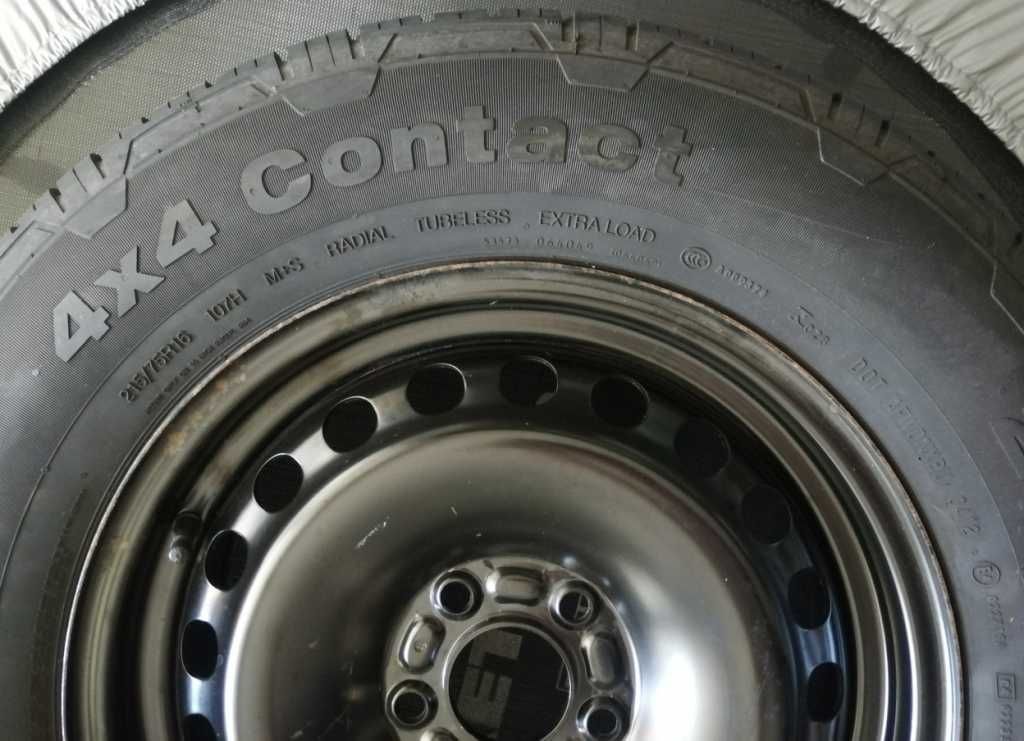 Гума с джанта за джип SUV 4x4 Continental Contact 215/75R16 M+S