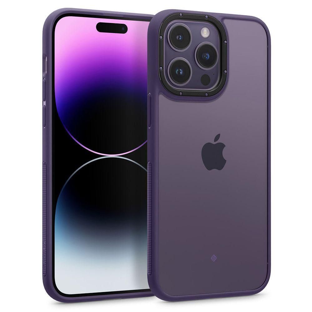 Кейс spigen caseology skyfall за iphone 14 pro max purple