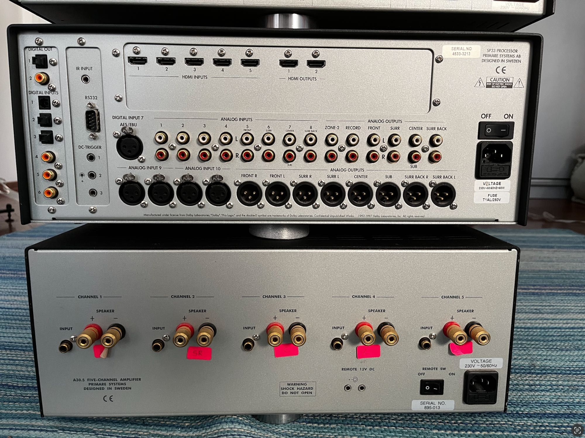 Система за домашно кино Primare Home theater system