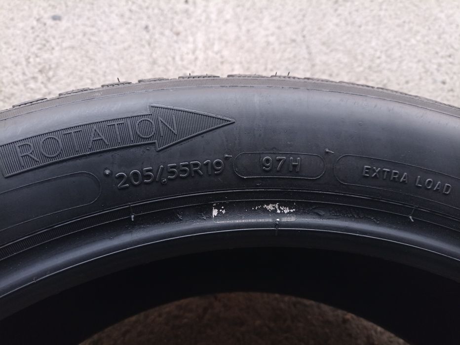 2 anvelope de iarna Michelin 205/55 R19 dot 2120
